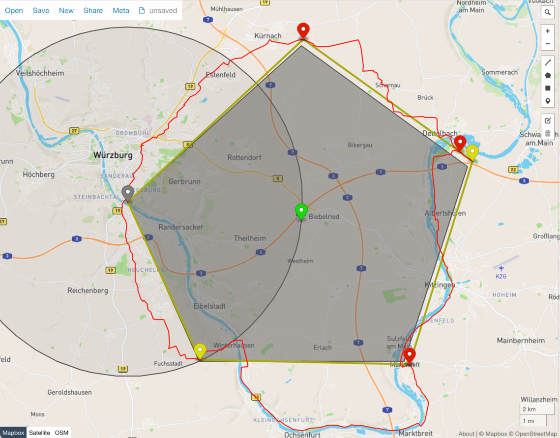 Vorschau über geojson.io